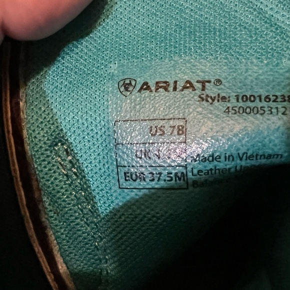 Artiat Phat Baby Boots Brown/Teal - Picture 6 of 6